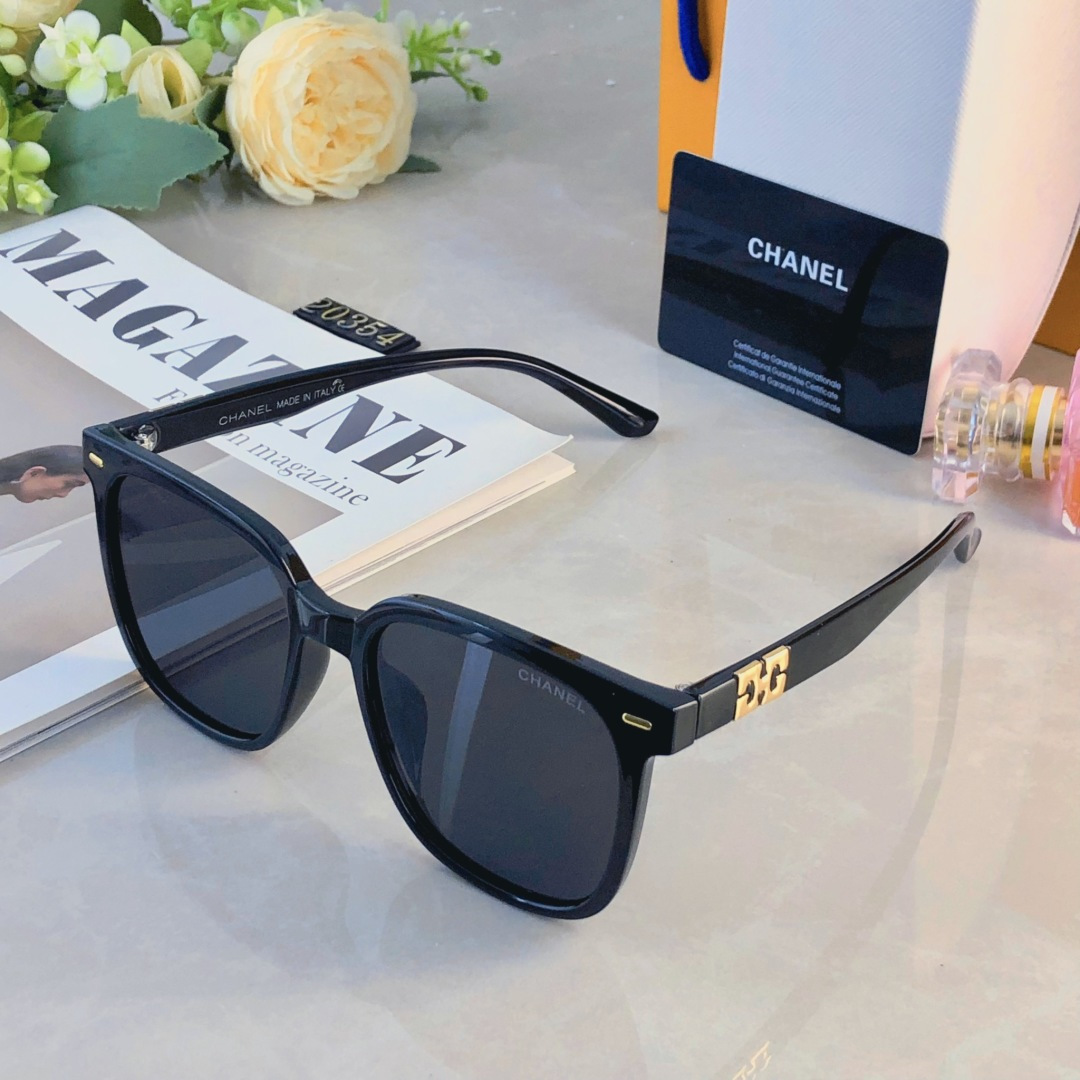 。。Chane*大框墨镜ins风高级感素颜神器防紫外线太阳镜防晒眼镜