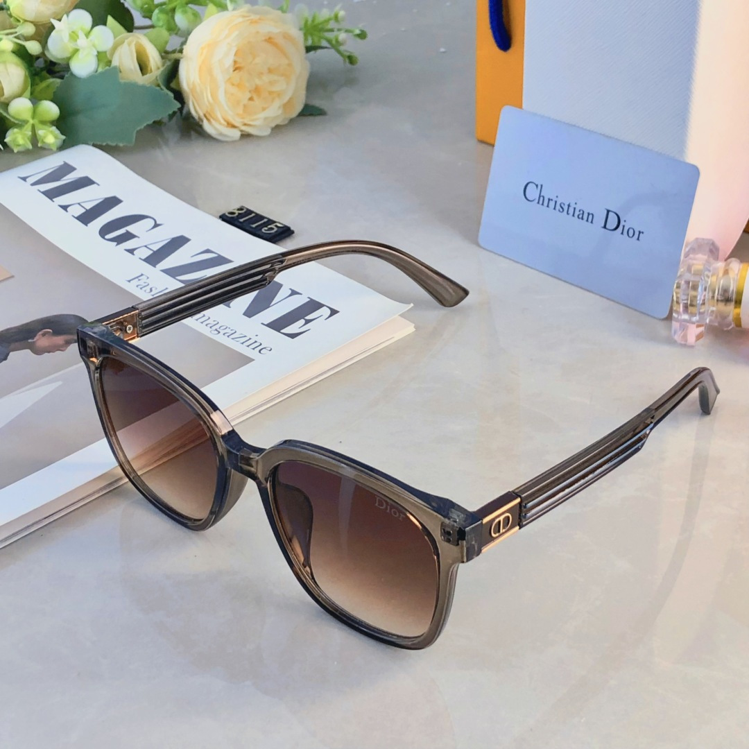 。。Dio*新款韩版复古墨镜女款雪地太阳镜男防紫外线ins高级感显瘦