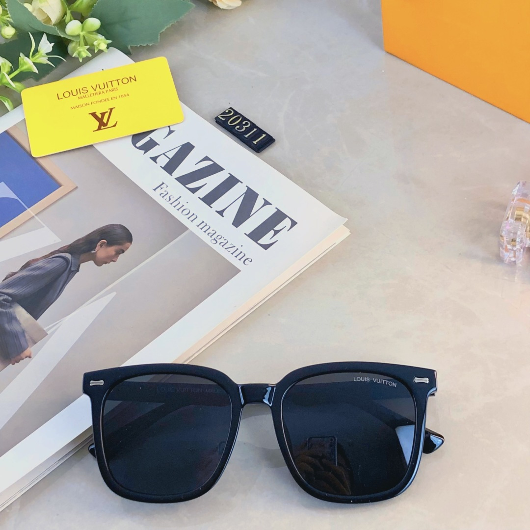 。。Louis vuitto*墨镜个性潮流网红明星街拍防紫外线旅游眼镜情侣太阳镜
