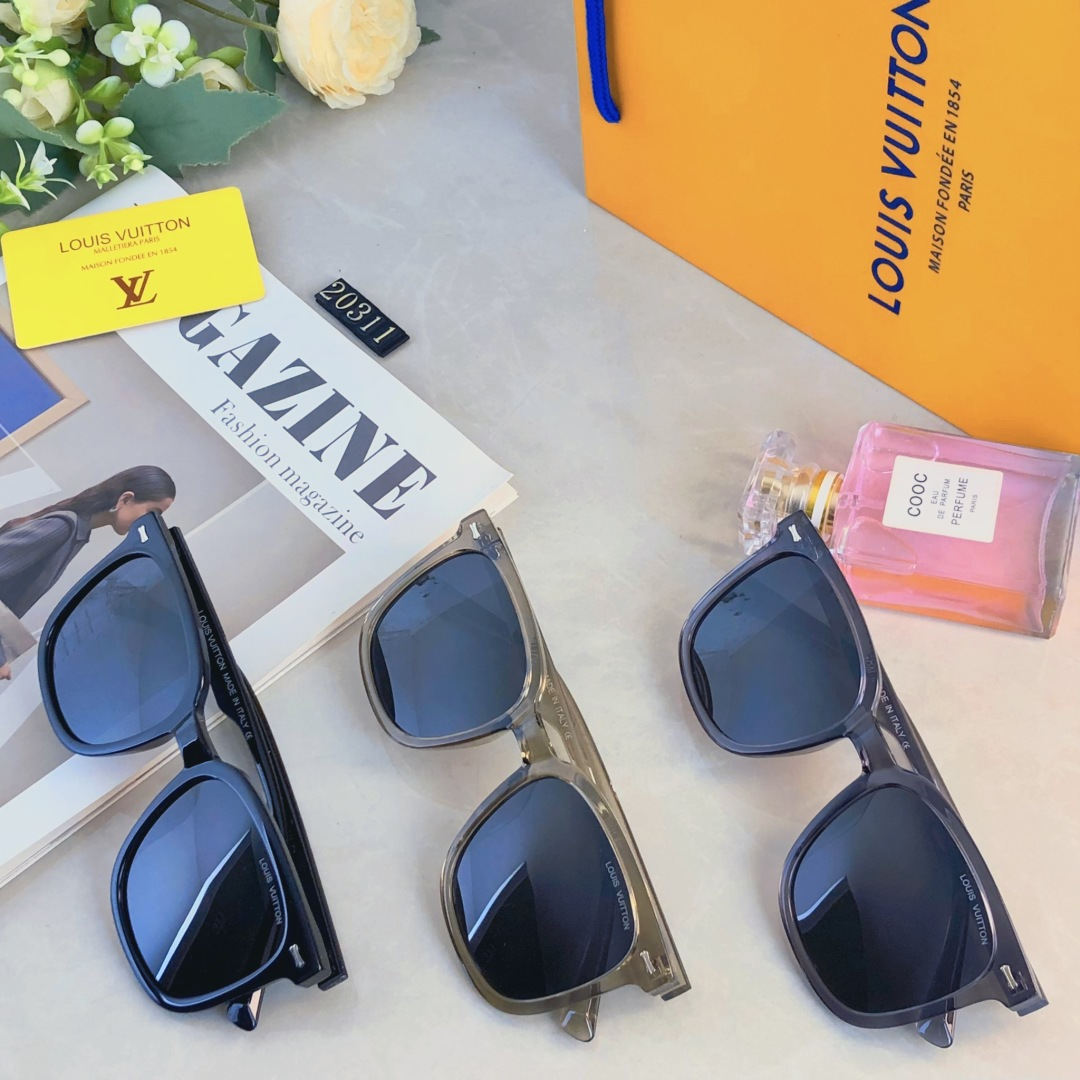 。。Louis vuitto*墨镜个性潮流网红明星街拍防紫外线旅游眼镜情侣太阳镜