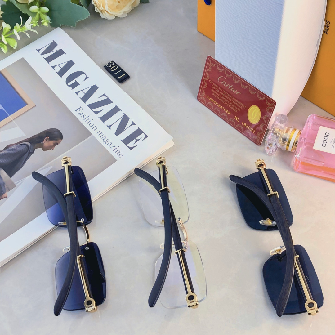 。。Cartie*韩版网红墨镜ins潮流时尚方框大脸显瘦太阳镜