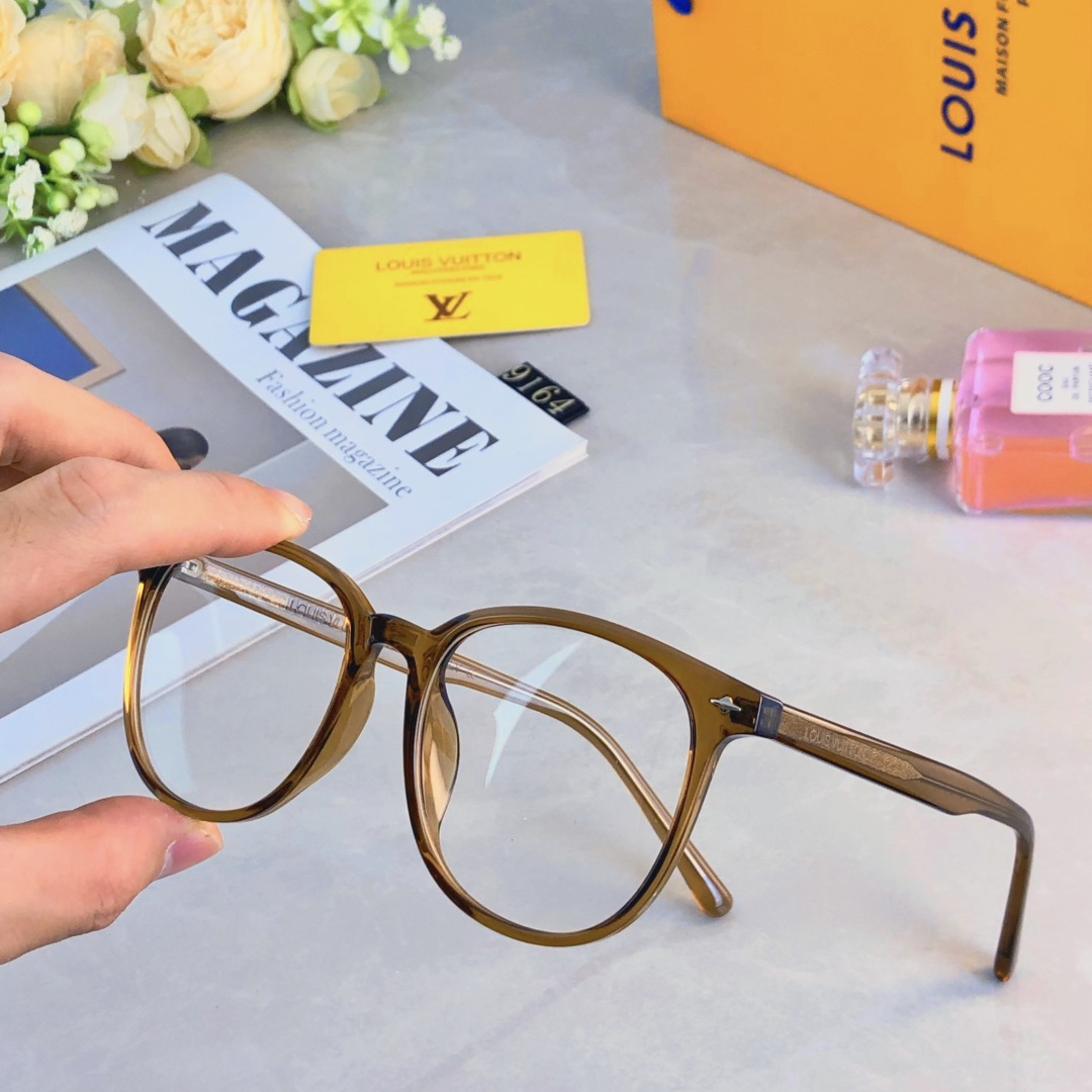 。。Louis vuitto*韩系黑框素颜眼镜女近视可配度数黑色大框防蓝光方圆脸眼睛框镜架