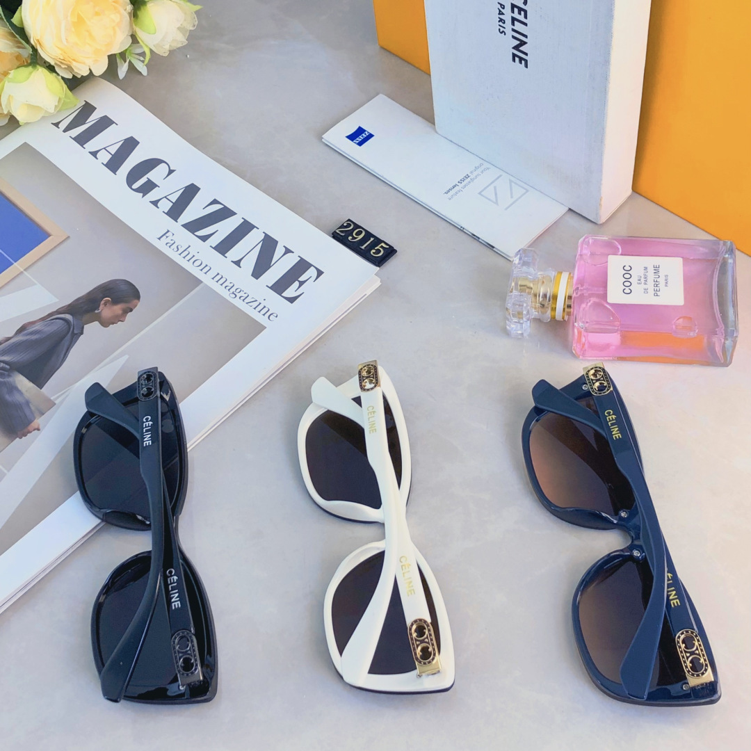 。。Celin*防紫外线太阳眼镜高级感吸睛高级感ins户外遮阳防晒墨镜