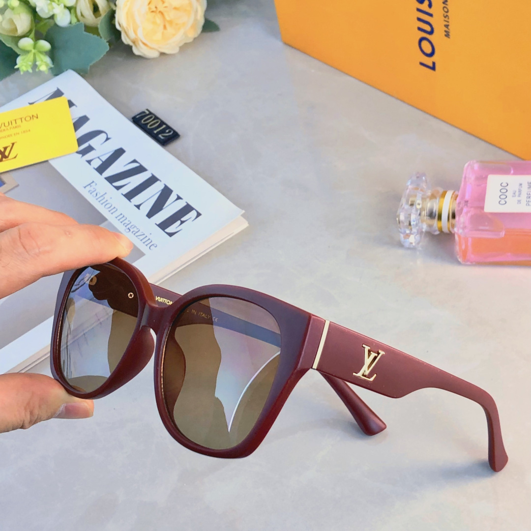 。。Louis vuitto*新款气质猫眼太阳镜时尚大框网红款墨镜百搭太阳眼镜