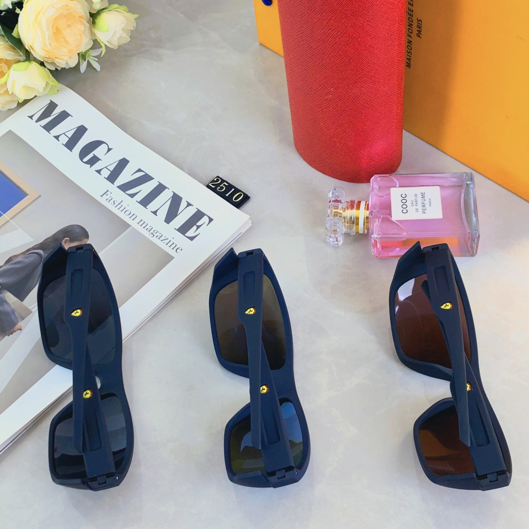 。。法拉利新款偏光太阳镜时尚户外旅行墨镜防紫外线太阳眼镜