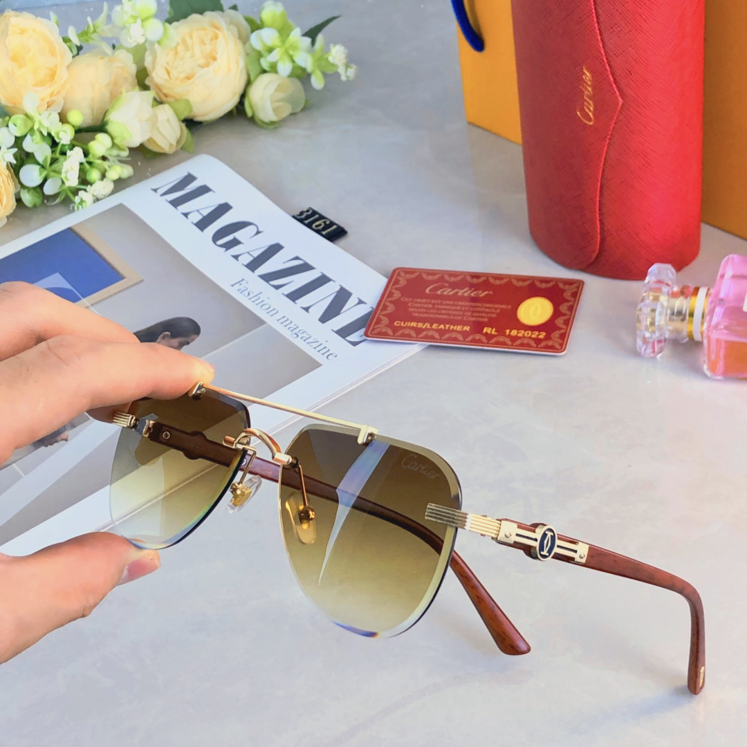 。。Cartie*眼镜高端太阳镜时尚潮流休闲墨镜开车眼镜节日送礼