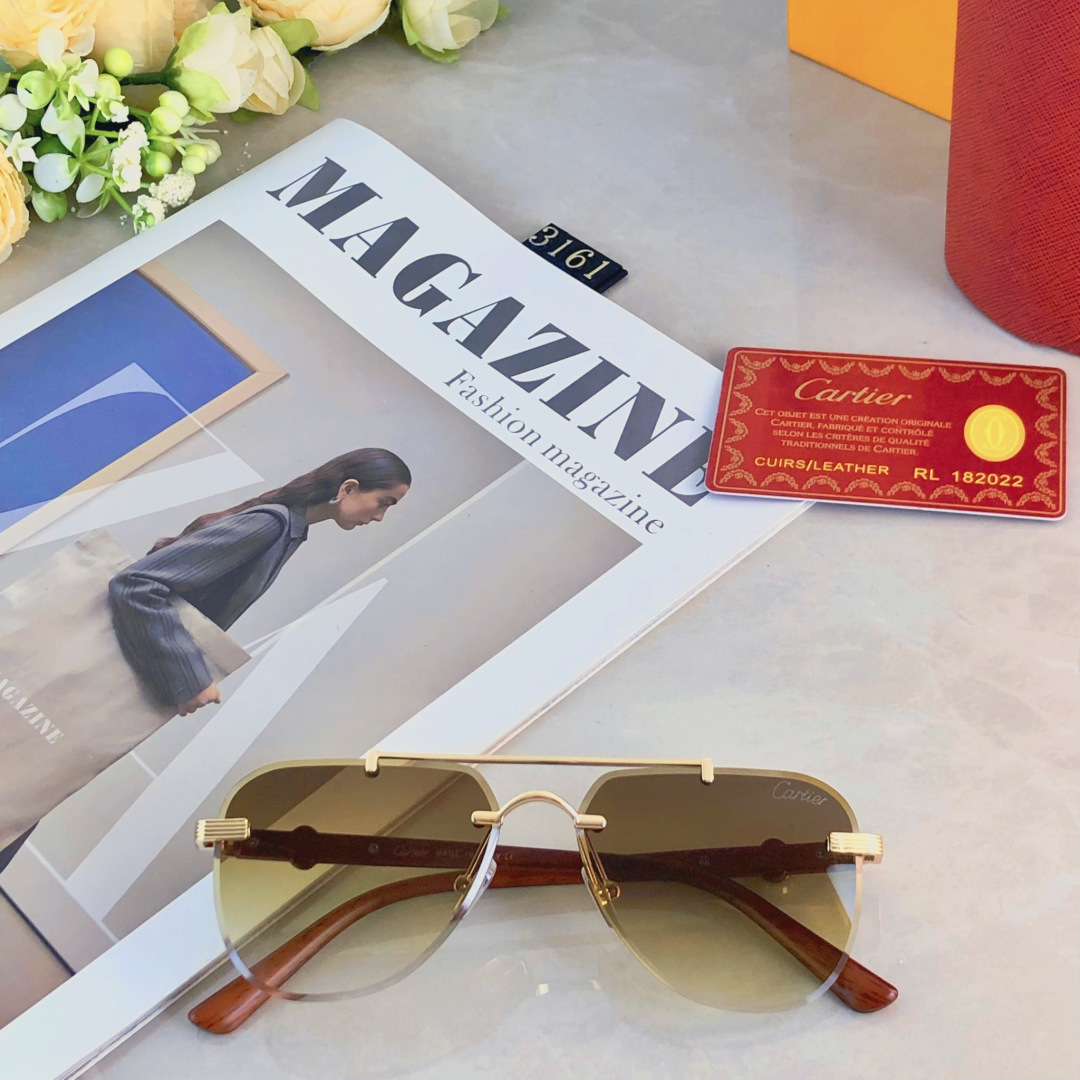 。。Cartie*眼镜高端太阳镜时尚潮流休闲墨镜开车眼镜节日送礼
