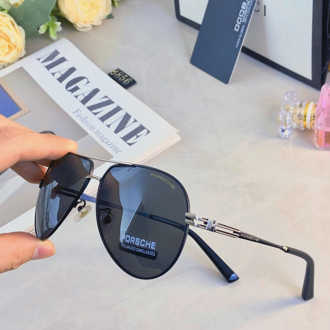 。。Porsch*新款偏光男士墨镜偏光司机驾驶镜太阳镜开车钓鱼蛤蟆眼镜