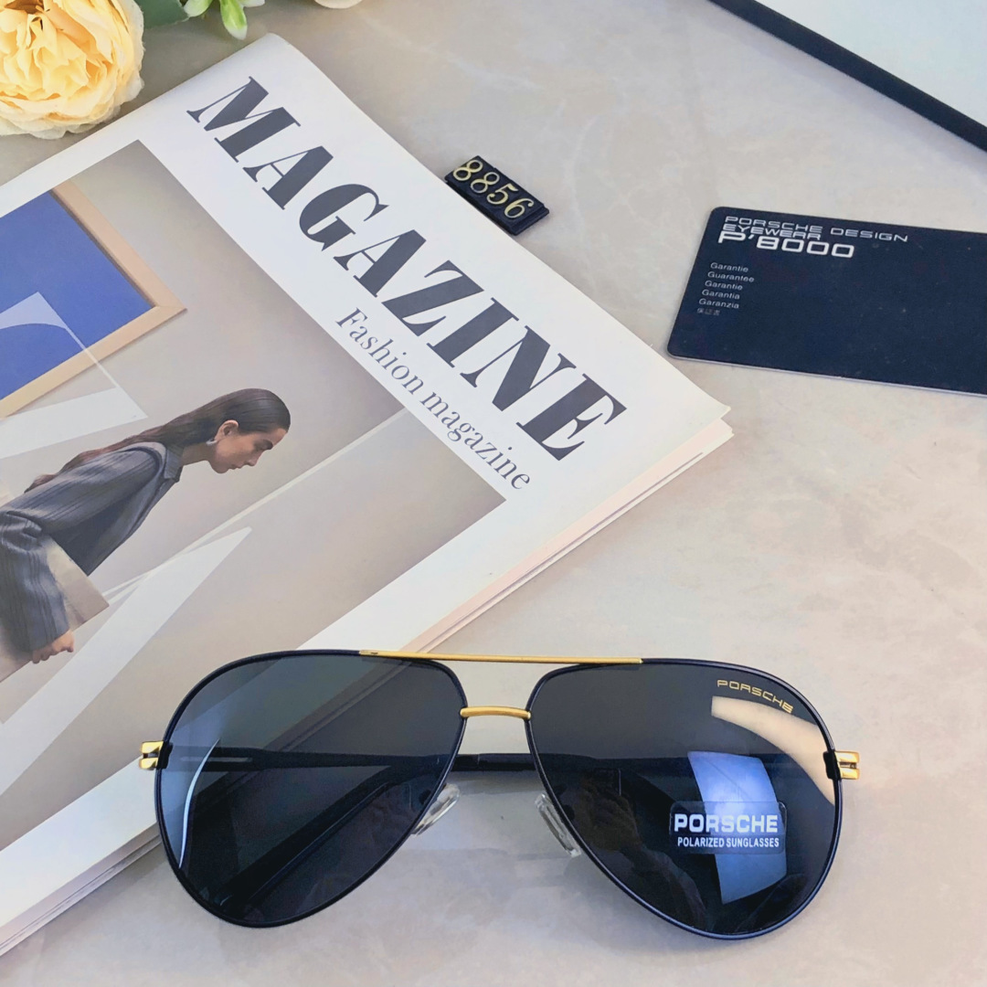 。。Porsch*新款偏光男士墨镜偏光司机驾驶镜太阳镜开车钓鱼蛤蟆眼镜