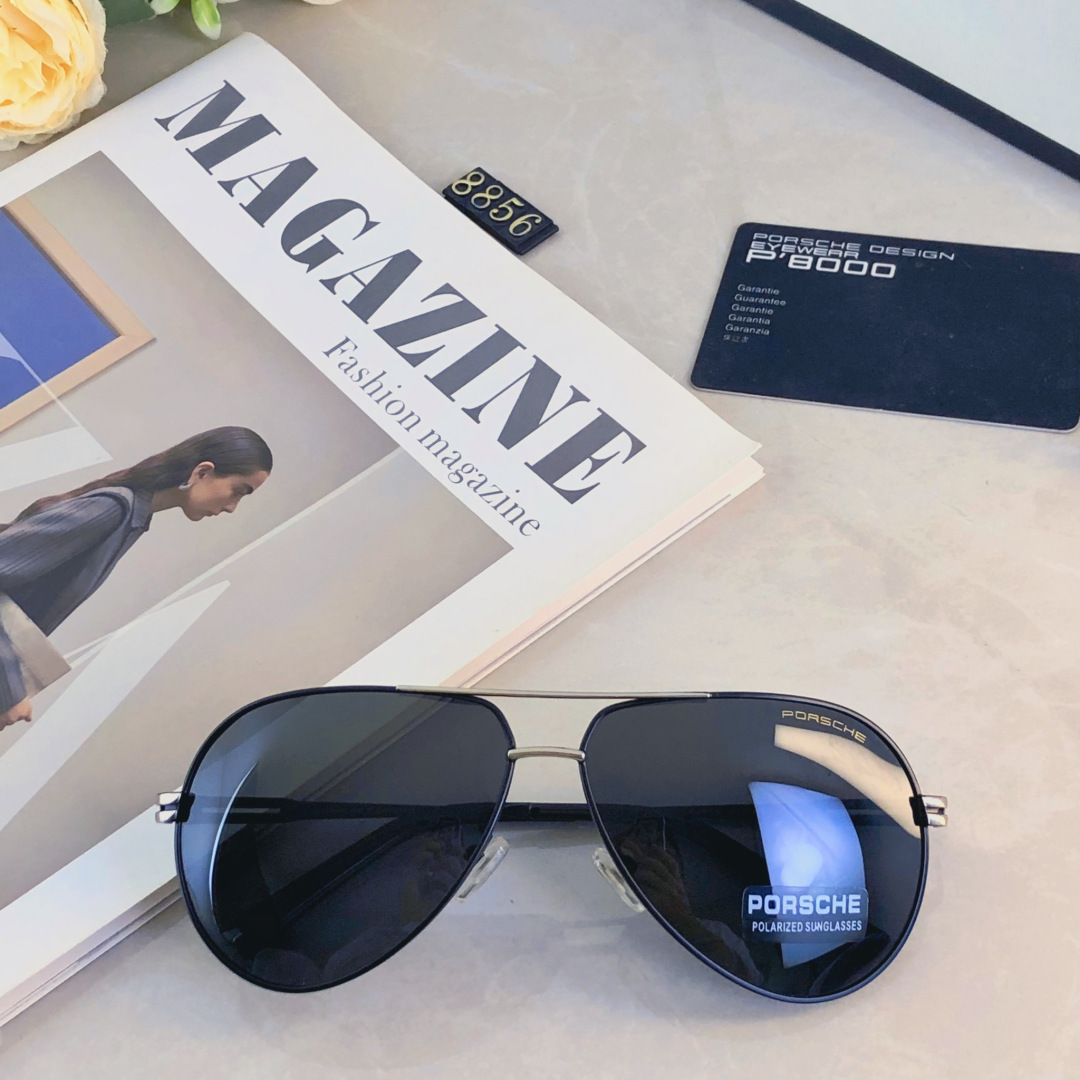 。。Porsch*新款偏光男士墨镜偏光司机驾驶镜太阳镜开车钓鱼蛤蟆眼镜