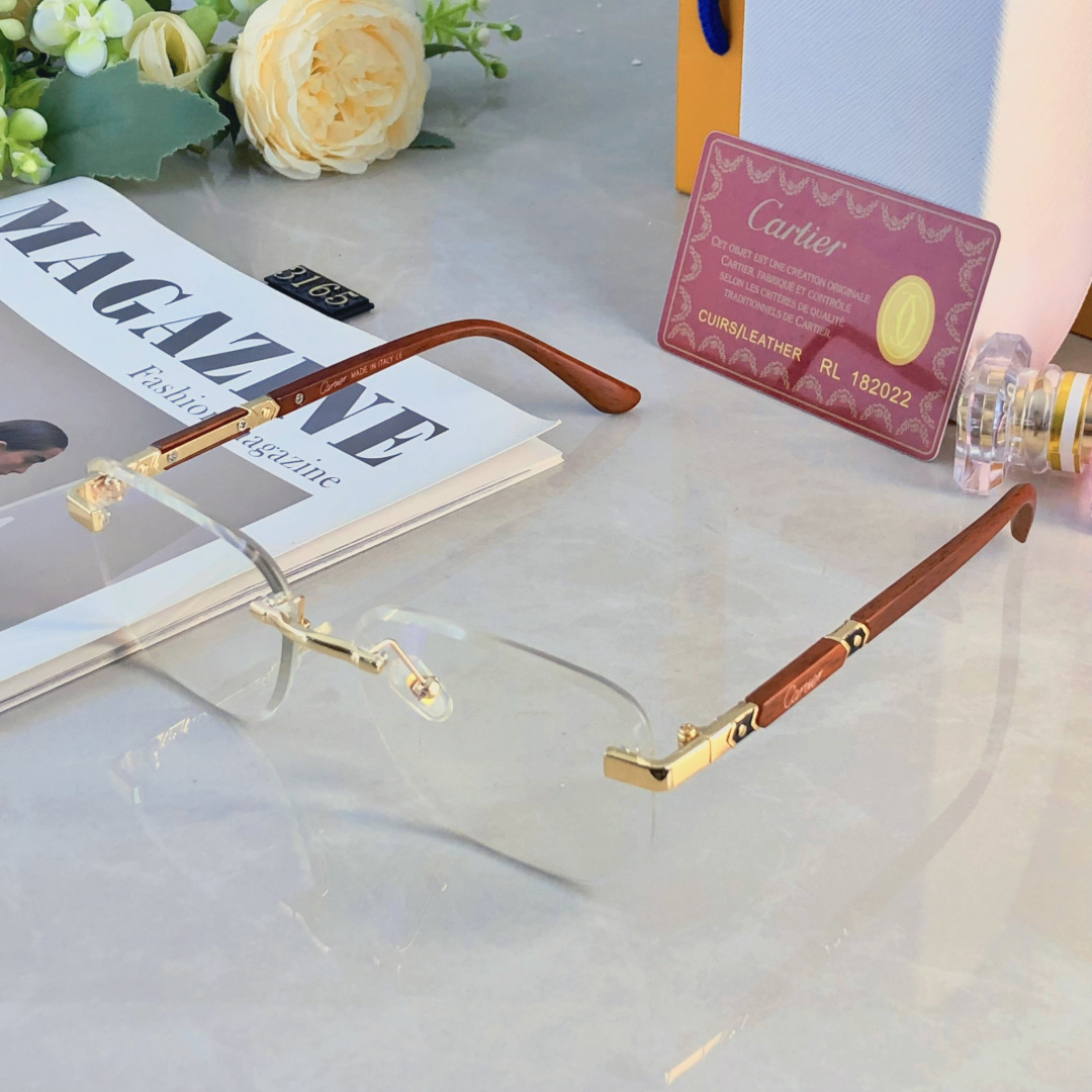 。。Cartie*欧美方形前卫个性小框太阳眼镜ins无框超酷网红墨镜防紫外线