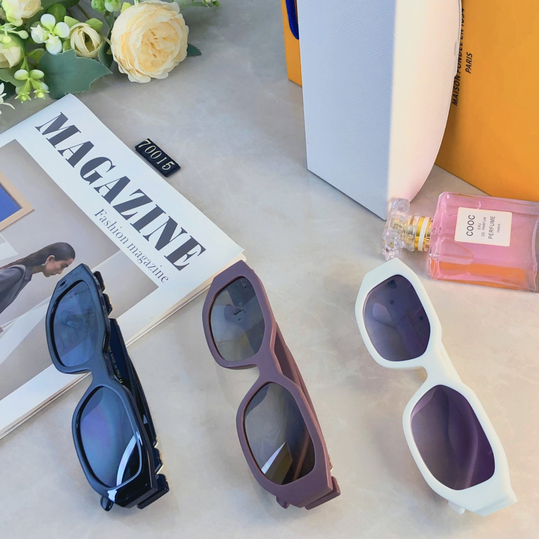 。。YSL欧美潮牌墨镜女防紫外线街拍显瘦复古韩版高颜值明星窄框太阳镜男