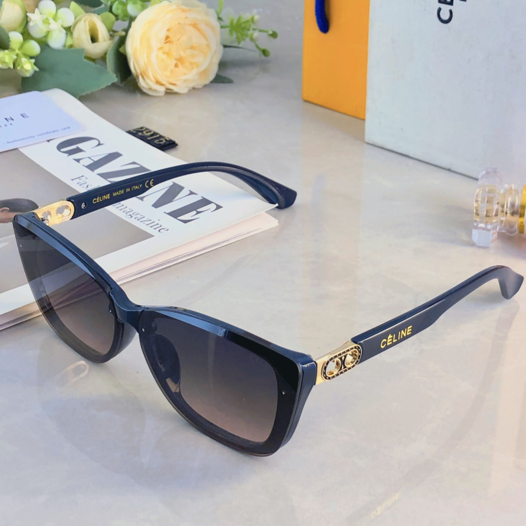 。。Celin*韩版时尚新款方形太阳镜女潮流拍照遮阳开车墨镜