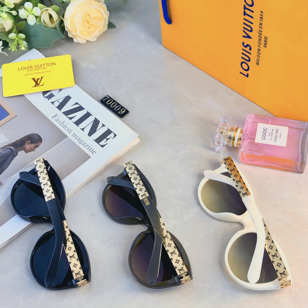 。。Louis vuitto*高级感墨镜女款显脸小精致百搭时尚太阳眼镜