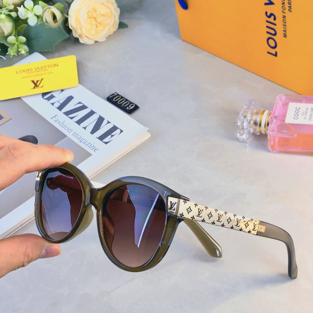 。。Louis vuitto*高级感墨镜女款显脸小精致百搭时尚太阳眼镜