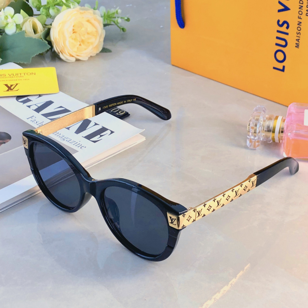 。。Louis vuitto*高级感墨镜女款显脸小精致百搭时尚太阳眼镜