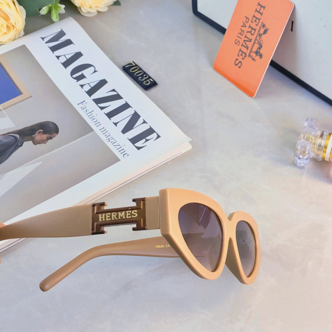 。。Herme*欧美网红潮流方形墨镜女圆脸显瘦百搭眼镜潮