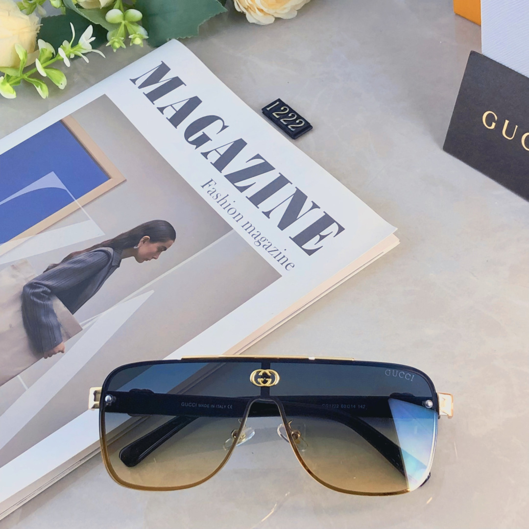 。。Gucc*新款太阳镜 时尚休闲墨镜 驾驶出游度假太阳眼镜