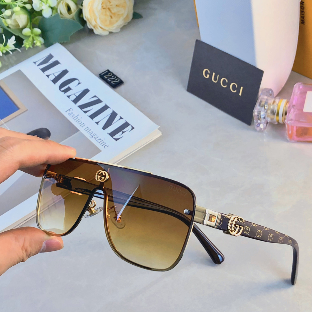 。。Gucc*新款太阳镜 时尚休闲墨镜 驾驶出游度假太阳眼镜
