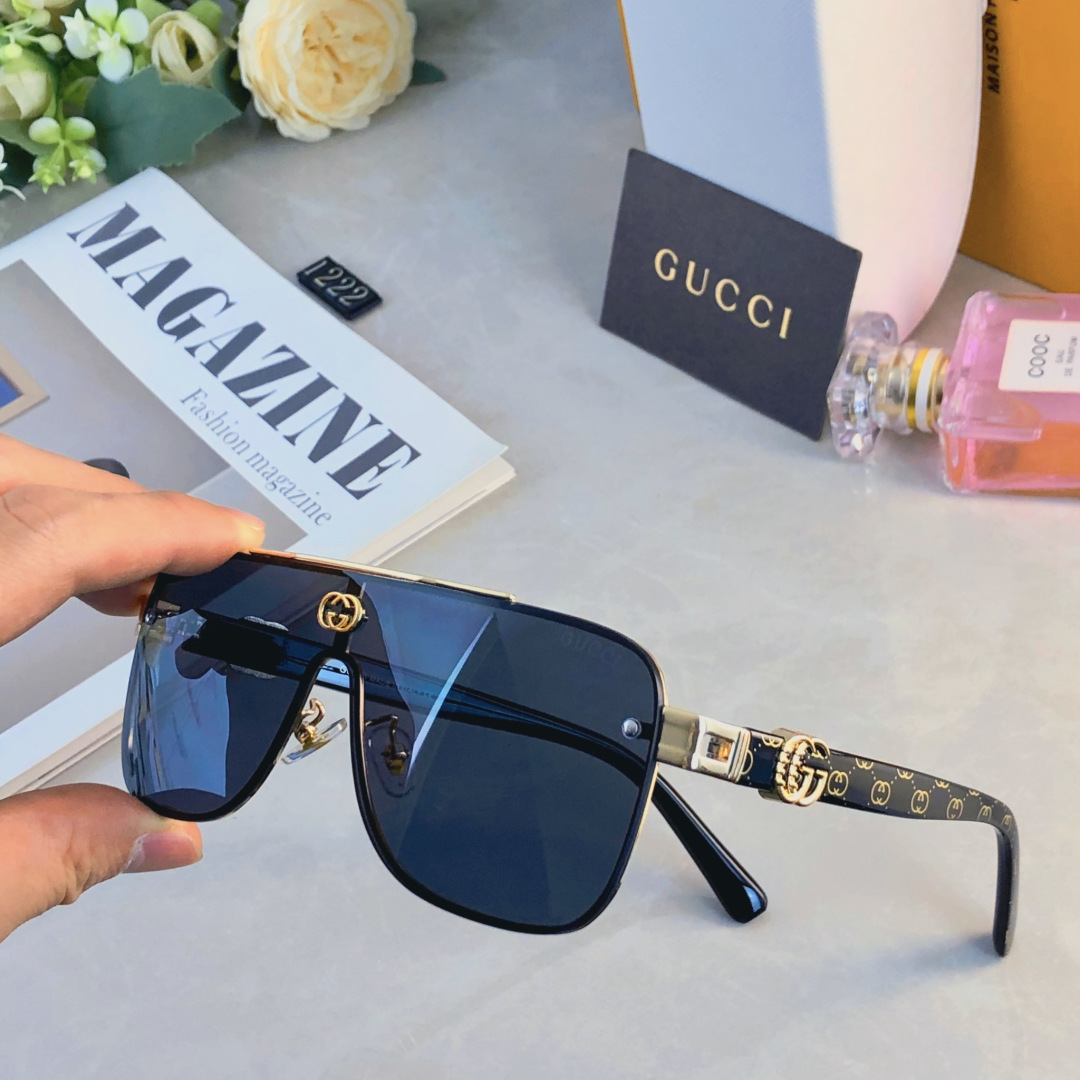 。。Gucc*新款太阳镜 时尚休闲墨镜 驾驶出游度假太阳眼镜