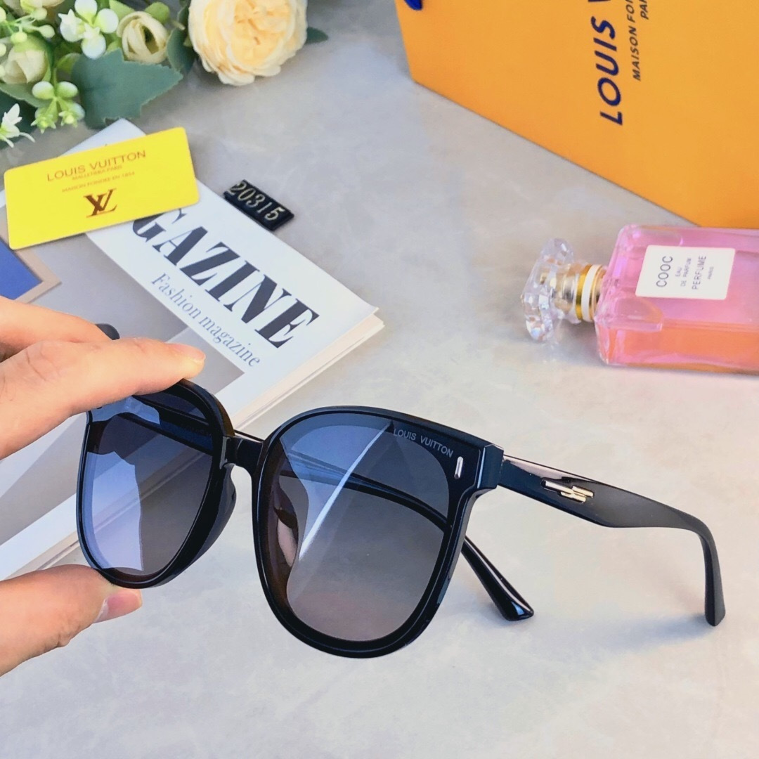 。。Louis vuitto*墨镜女2026新款大框偏光太阳镜时髦复古韩版ins高级感显脸小男款
