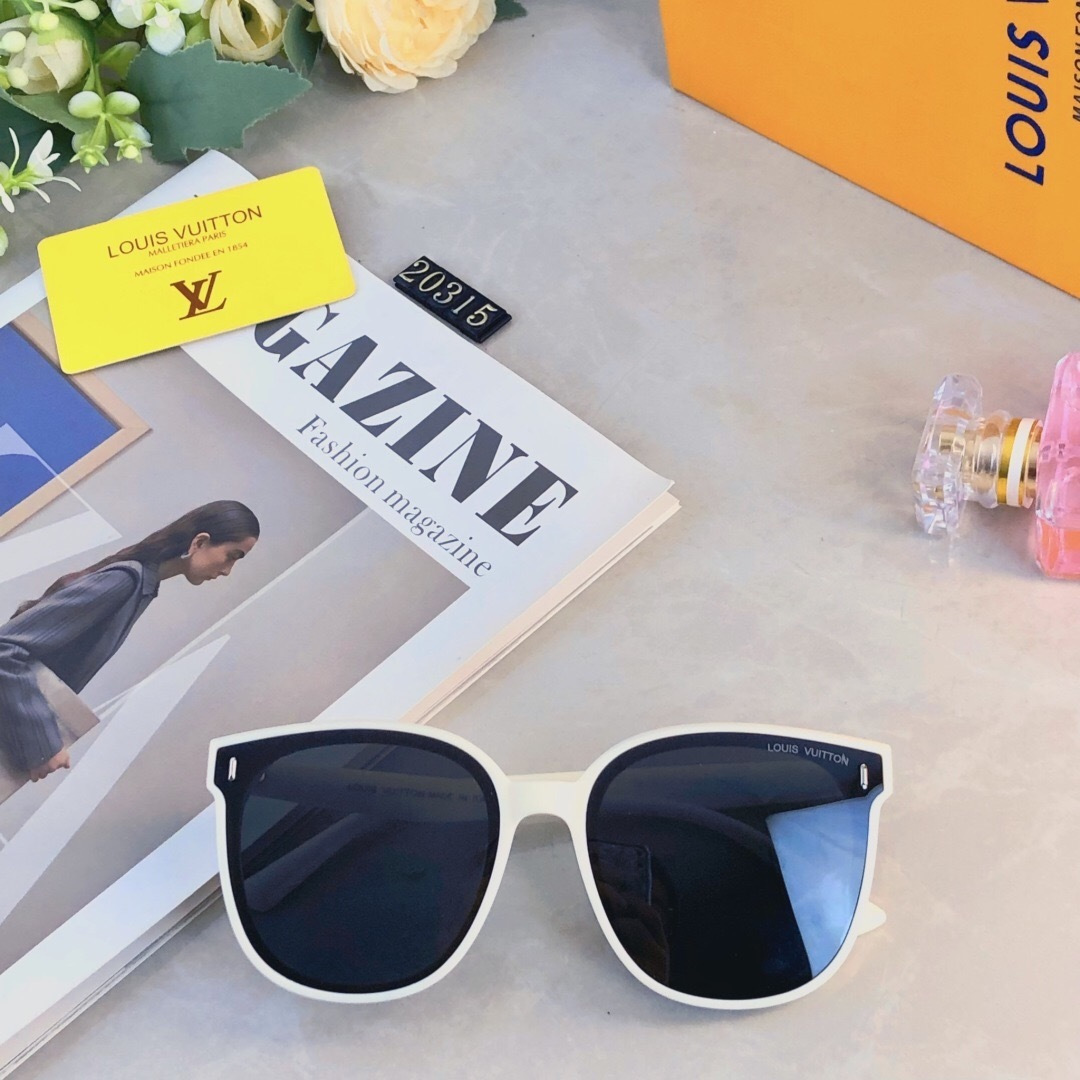 。。Louis vuitto*墨镜女2026新款大框偏光太阳镜时髦复古韩版ins高级感显脸小男款