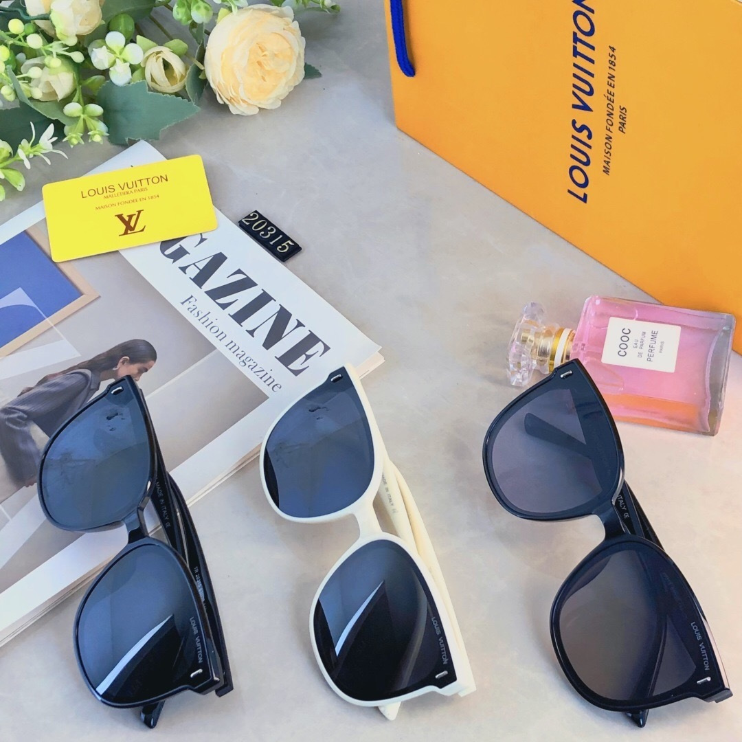 。。Louis vuitto*墨镜女2026新款大框偏光太阳镜时髦复古韩版ins高级感显脸小男款