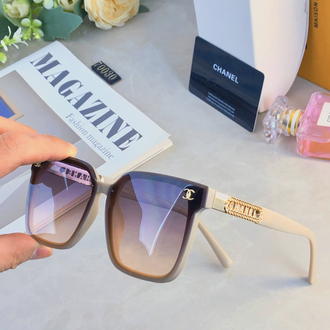 。。Chane*2026小香太阳眼镜女士精品ins风墨镜时尚欧美新爆款