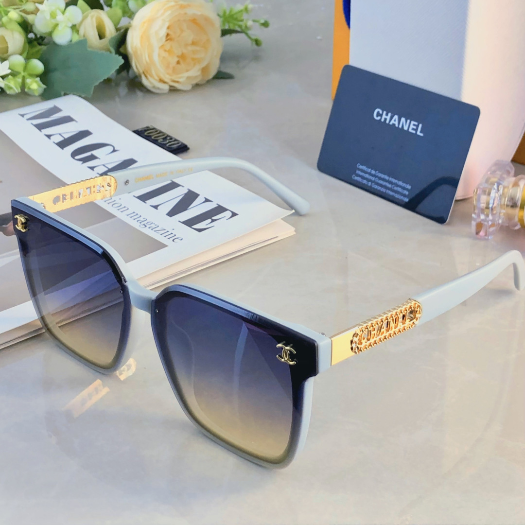 。。Chane*2026小香太阳眼镜女士精品ins风墨镜时尚欧美新爆款