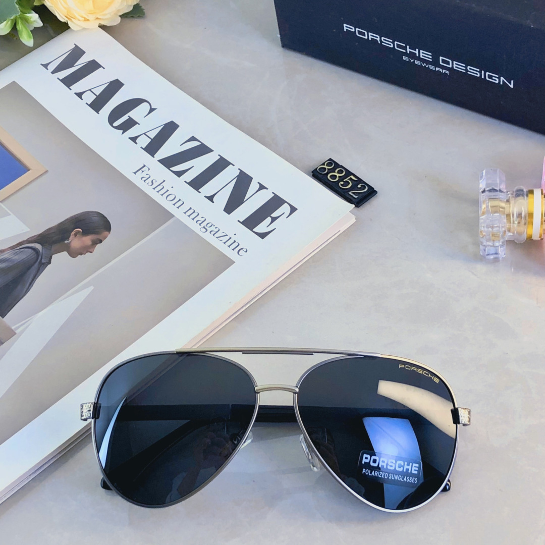 。。Porsch*2026男士复古偏光太阳镜欧美潮流新款驾驶墨镜开车眼镜