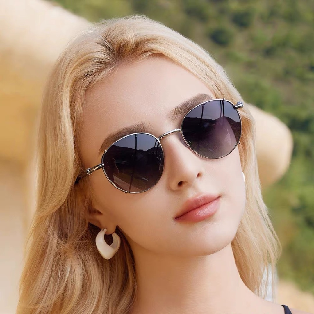 。。Louis vuitto*欧美复古潮流墨镜女偏光金属遮阳太阳镜防晒防紫外线眼镜