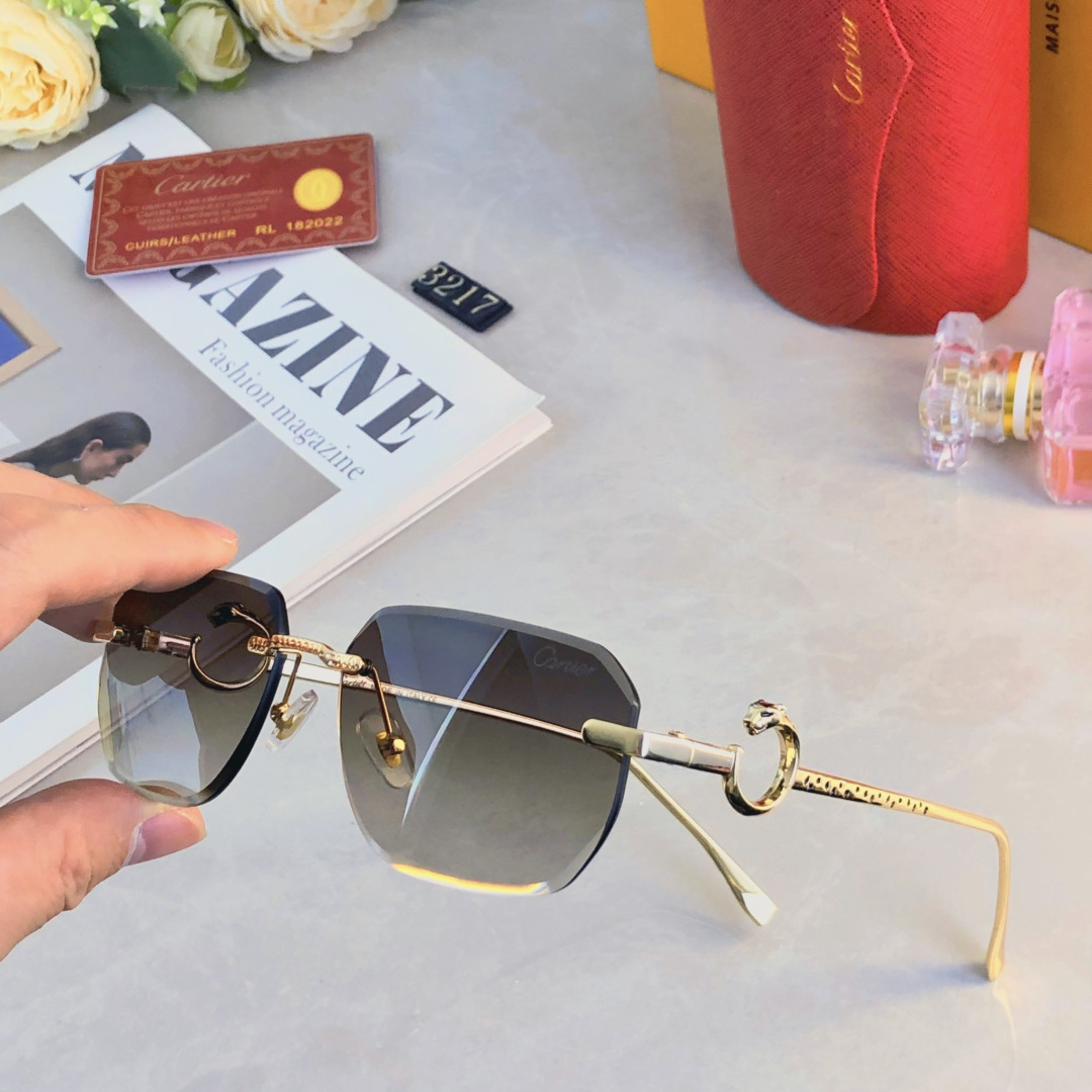 。。Cartie*新款高级感时尚太阳镜潮流显气质百搭防紫外线墨镜