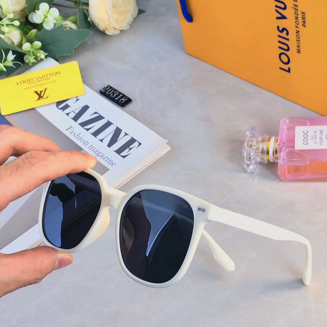。。Louis vuitto*太阳镜墨镜眼镜大框时尚潮流个性网红同款遮阳墨镜男女开车遮阳