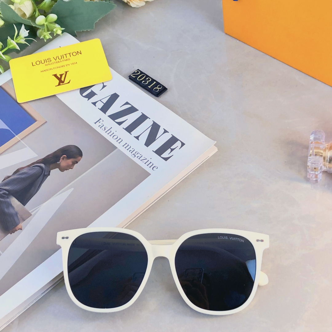 。。Louis vuitto*太阳镜墨镜眼镜大框时尚潮流个性网红同款遮阳墨镜男女开车遮阳