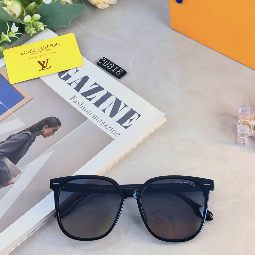 。。Louis vuitto*太阳镜墨镜眼镜大框时尚潮流个性网红同款遮阳墨镜男女开车遮阳