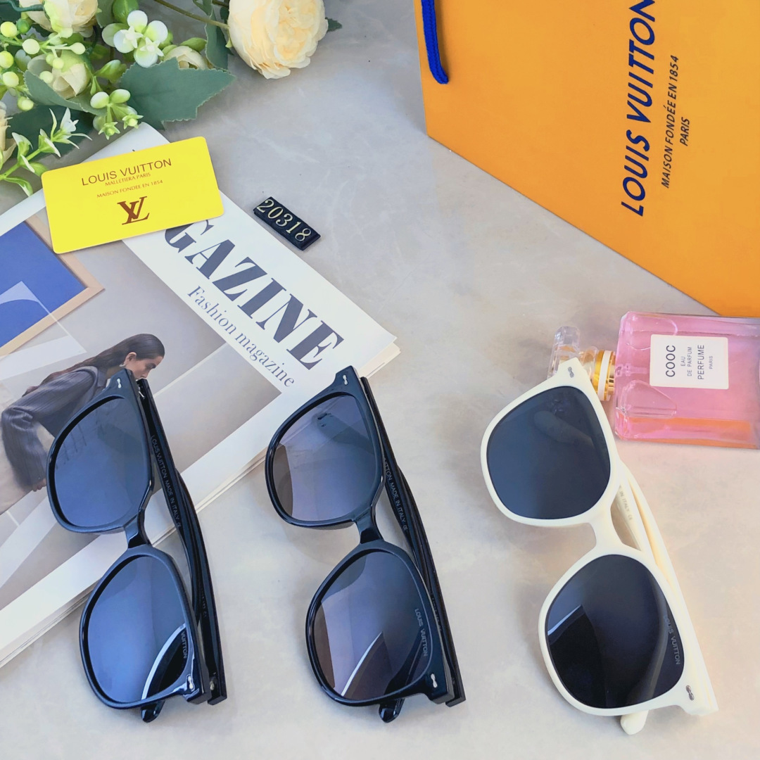 。。Louis vuitto*太阳镜墨镜眼镜大框时尚潮流个性网红同款遮阳墨镜男女开车遮阳