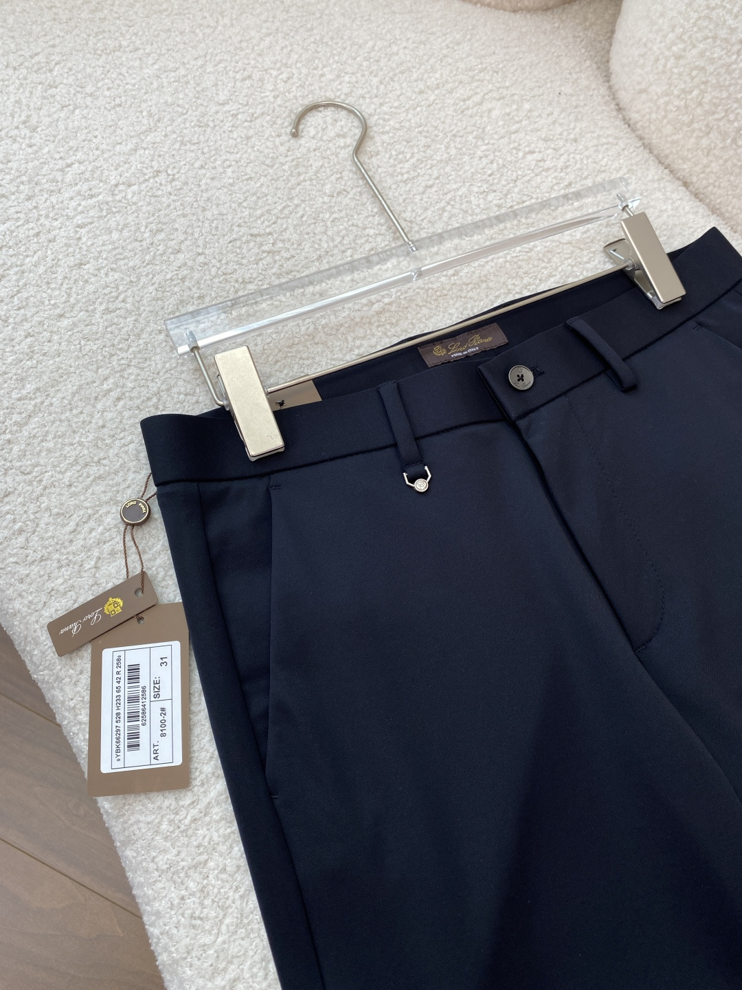 Loro Piana 2026夏季新款男士休闲西裤✨ 核心亮点• 品牌与产地：意大利制造，是Loro P