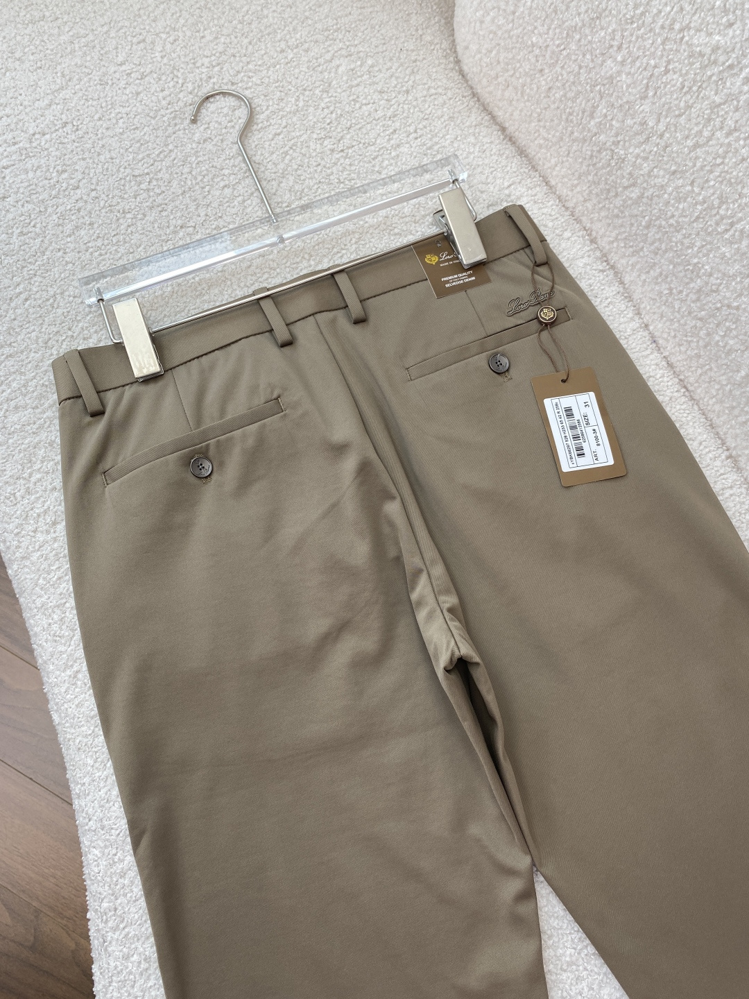 Loro Piana 2026夏季新款男士休闲西裤✨ 核心亮点• 品牌与产地：意大利制造，是Loro P
