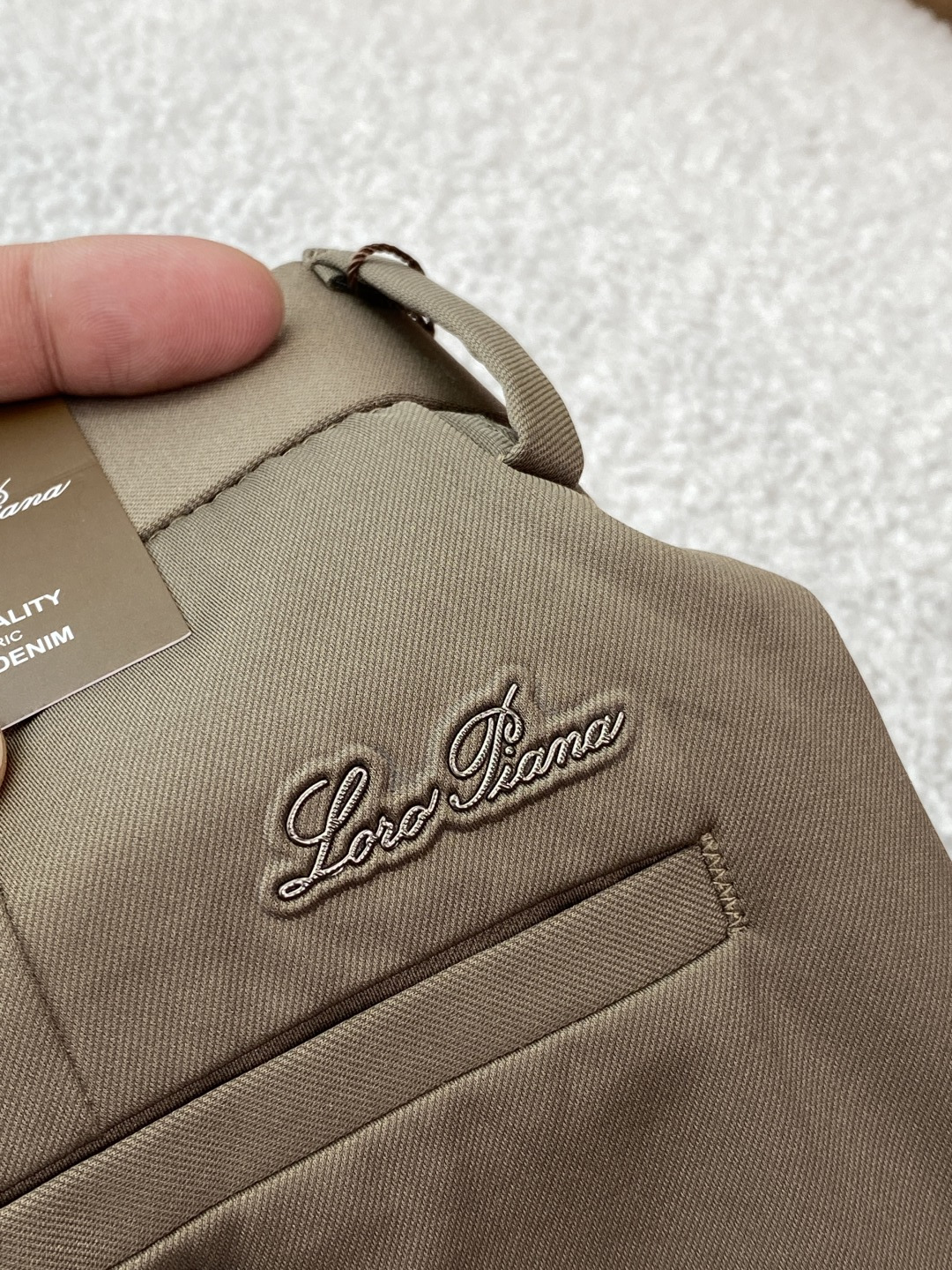 Loro Piana 2026夏季新款男士休闲西裤✨ 核心亮点• 品牌与产地：意大利制造，是Loro P