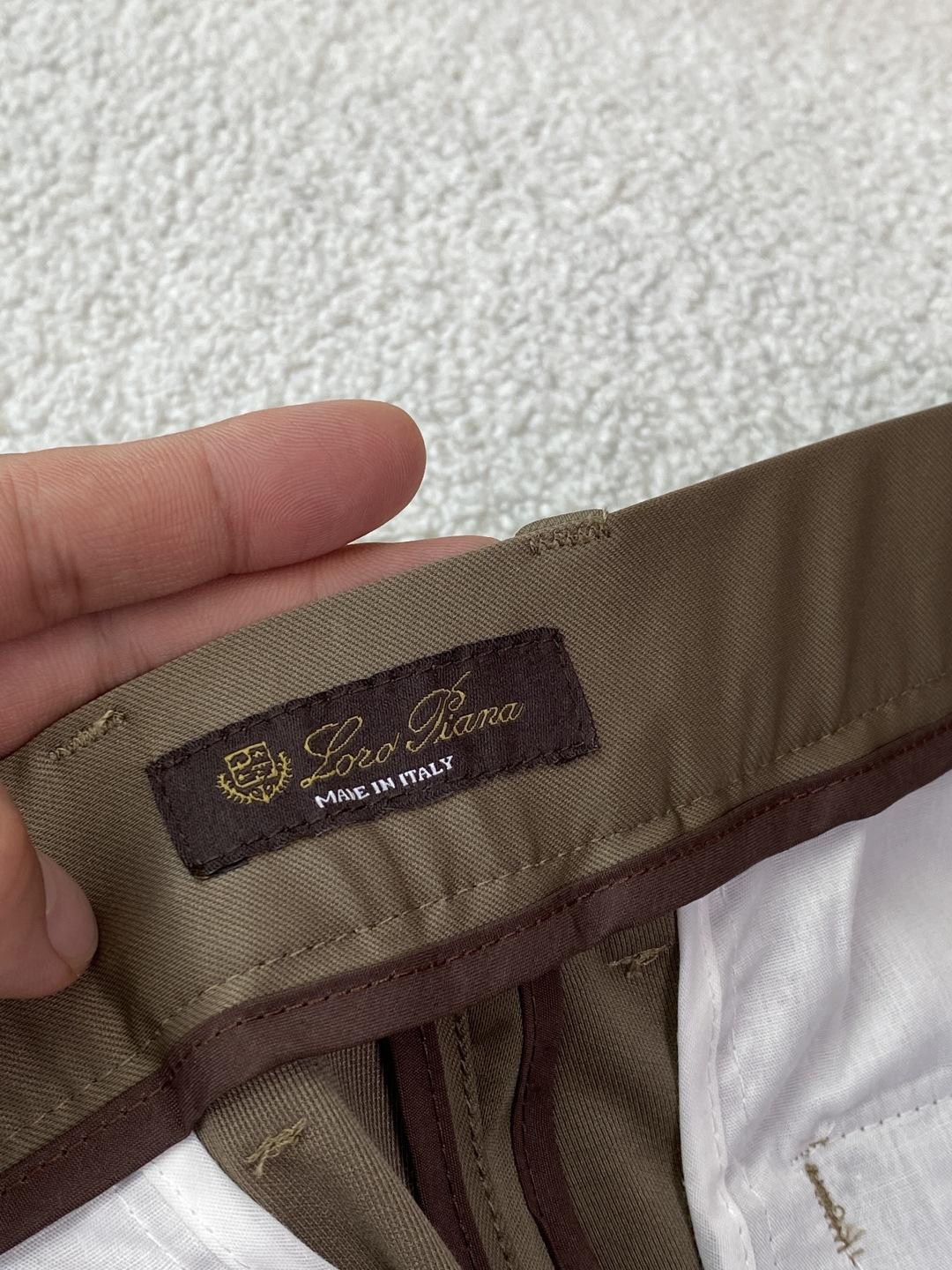 Loro Piana 2026夏季新款男士休闲西裤✨ 核心亮点• 品牌与产地：意大利制造，是Loro P