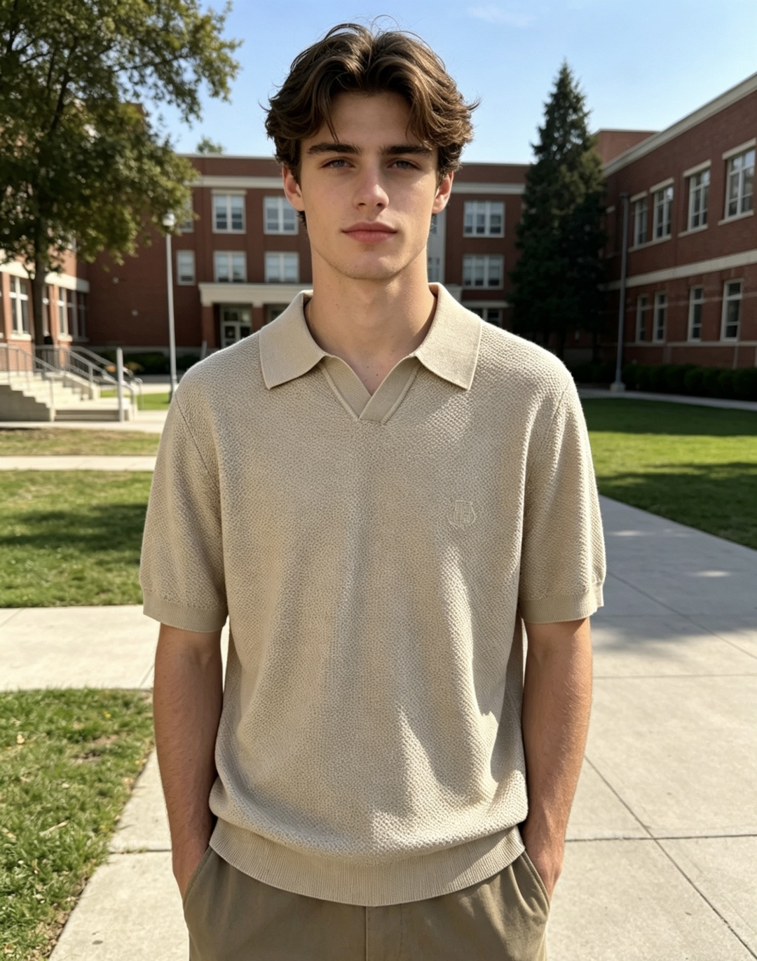 NO:808340,Suitable for business and leisure, daily commuting, vacation travel and other scenarios, you can easily create a high-end look with trousers, casual pants or jeans.,,jeans,19860909适配商务休闲、日常通勤、度假出游等多种场景,搭配西裤、休闲裤或牛仔裤都能轻松打造高级感造型.,,jeans,,Women's clothing