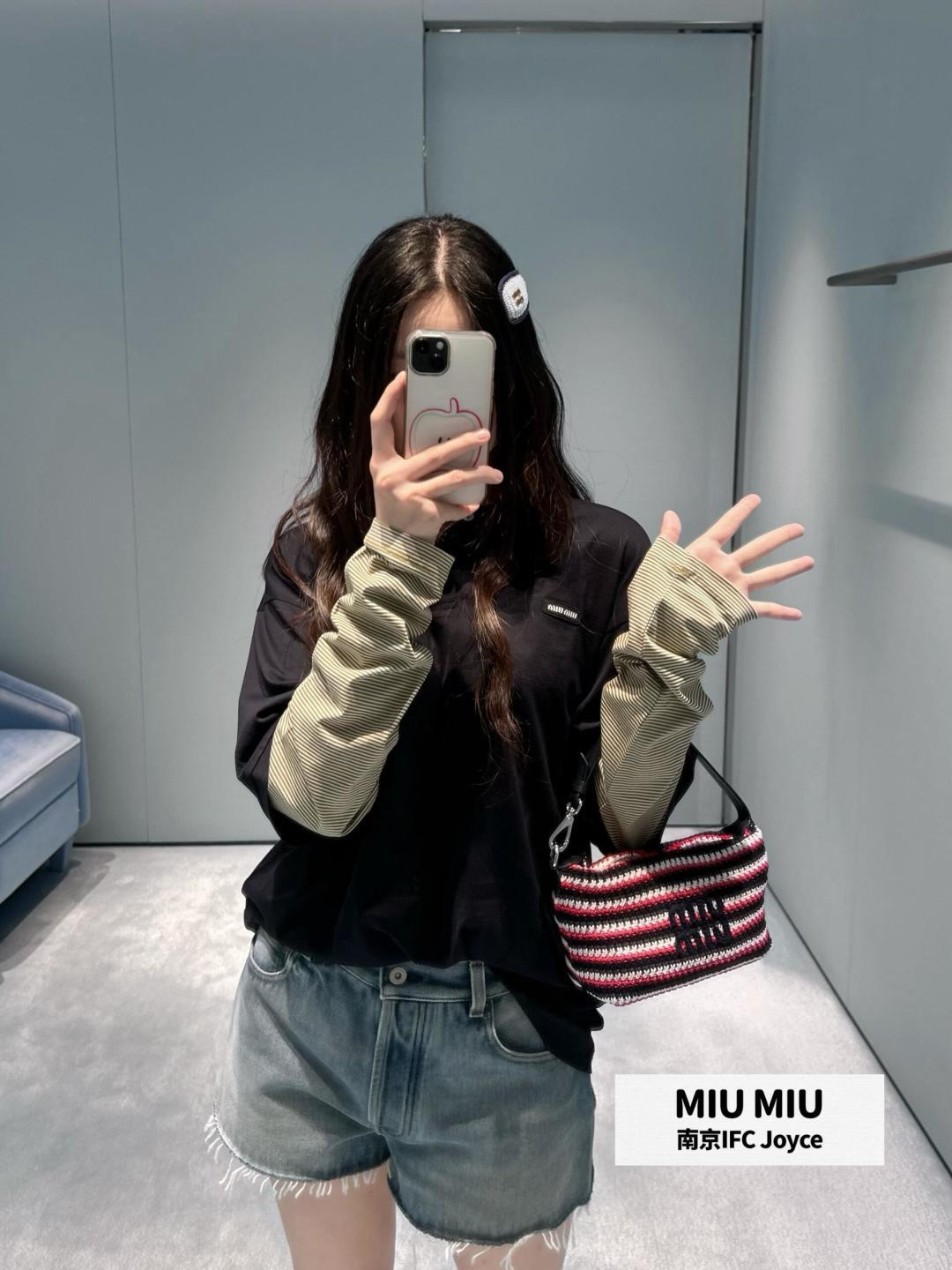 미우미우 여성 긴팔 143117 Miu Miu Long Sleeve 상세 이미지 4