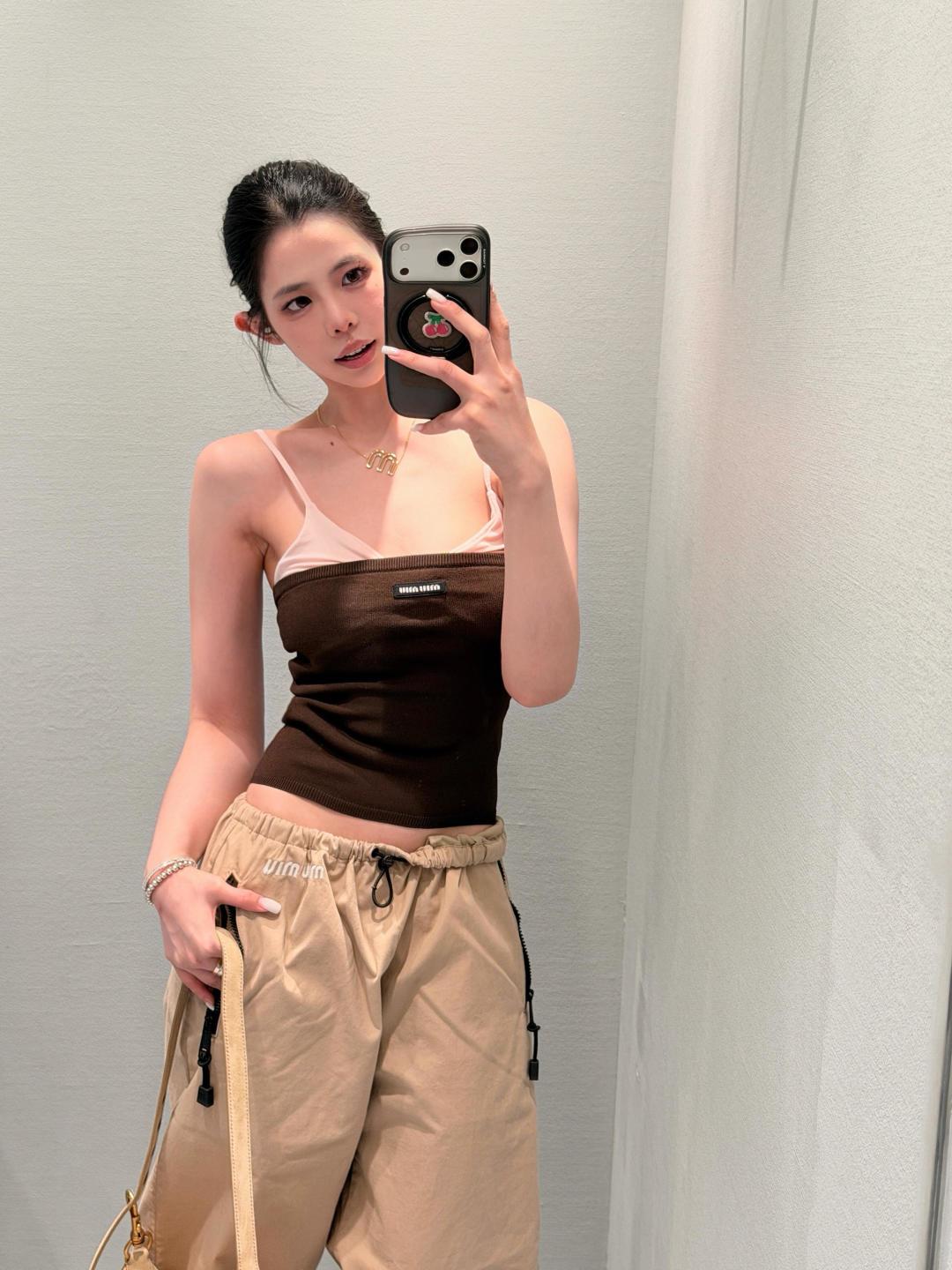 미우미우 여성 바지 143122 Miu Miu Pants 상세 이미지 3