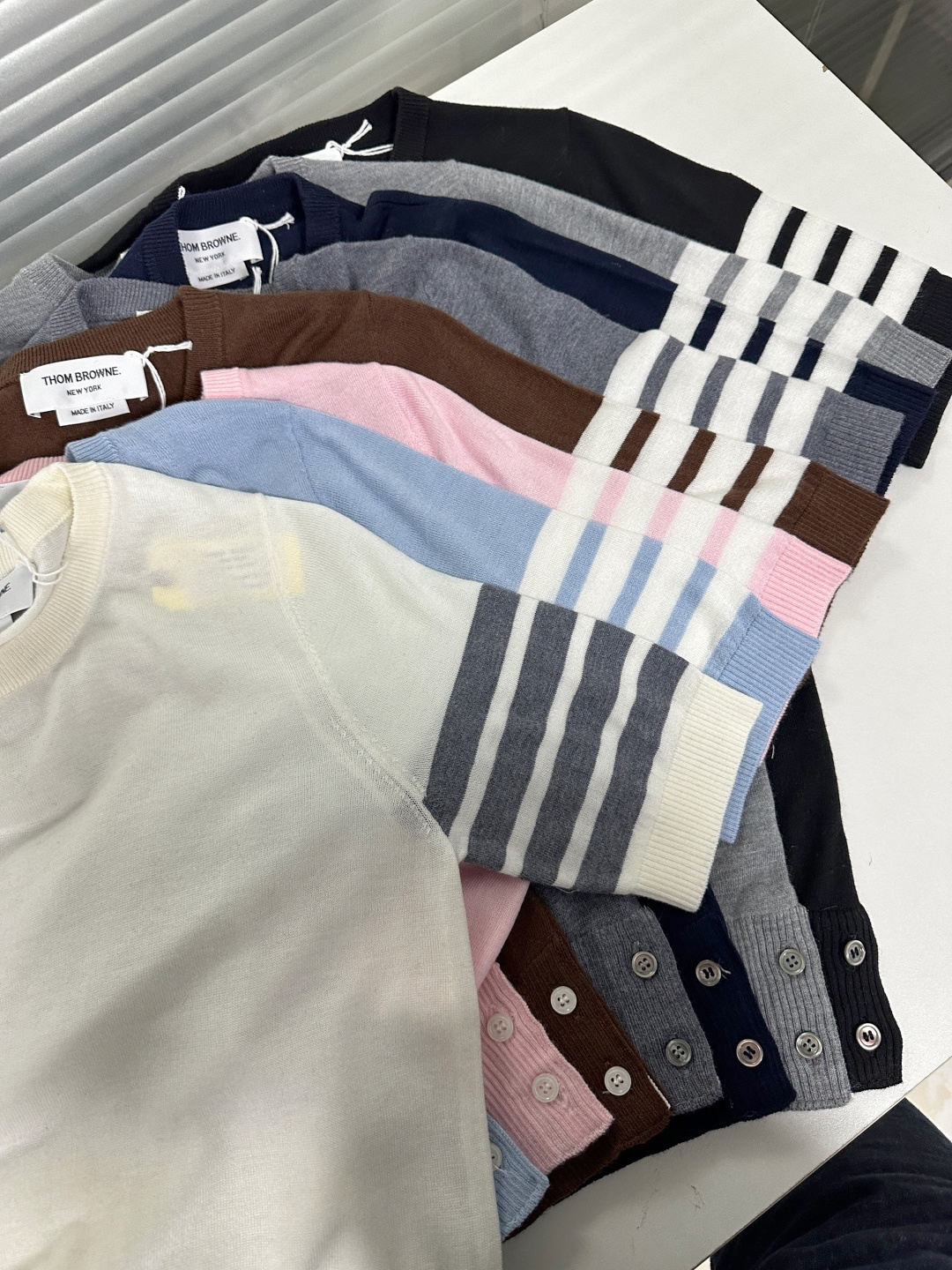 톰브라운 여성 반팔 126367 Thom Browne T Shirt 썸네일 이미지