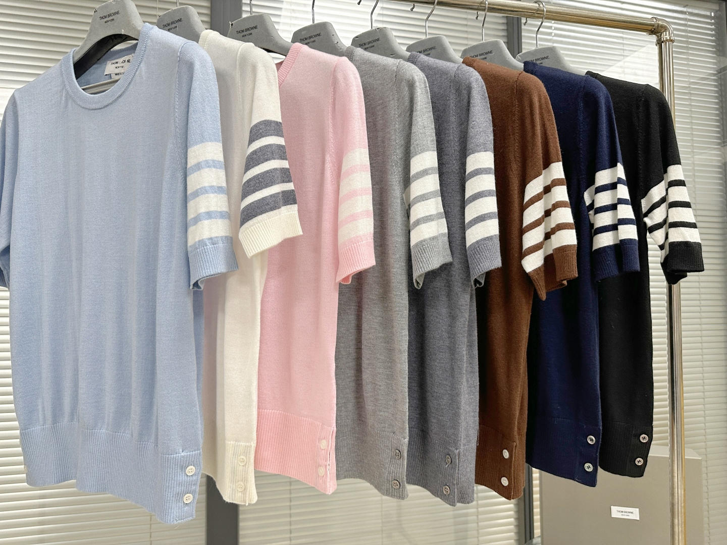 톰브라운 여성 반팔 126367 Thom Browne T Shirt 썸네일 이미지