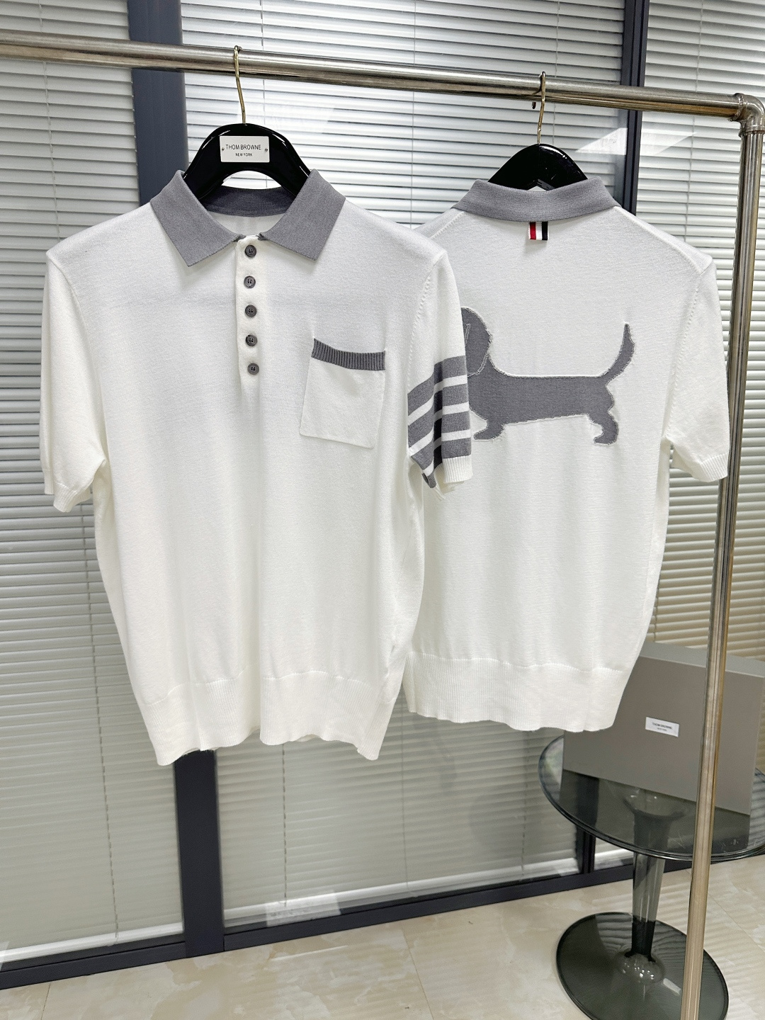 톰브라운 여성 반팔 142920 Thom Browne T Shirt 상세 이미지 5