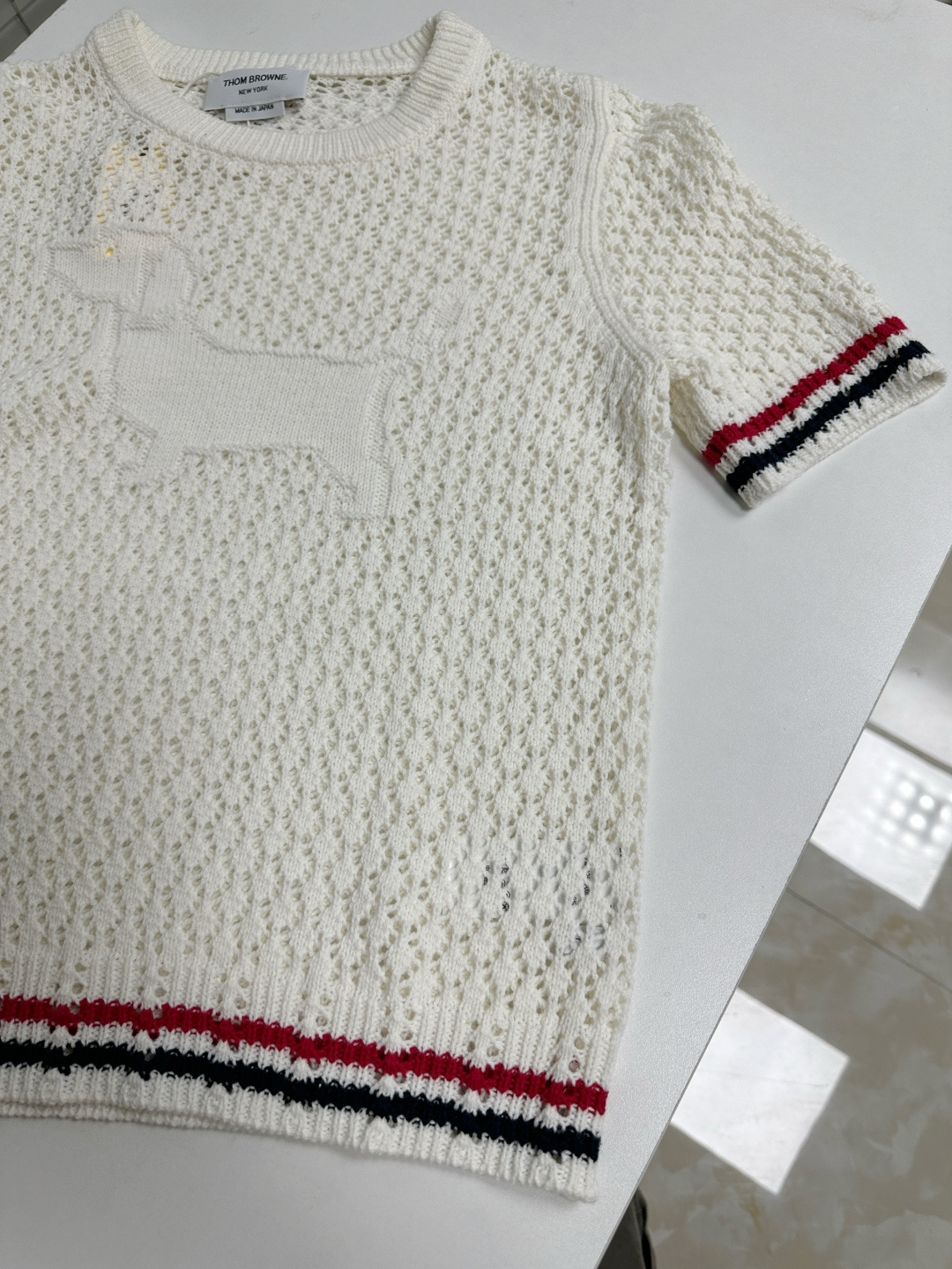 톰브라운 여성 반팔 126346 Thom Browne T Shirt 썸네일 이미지
