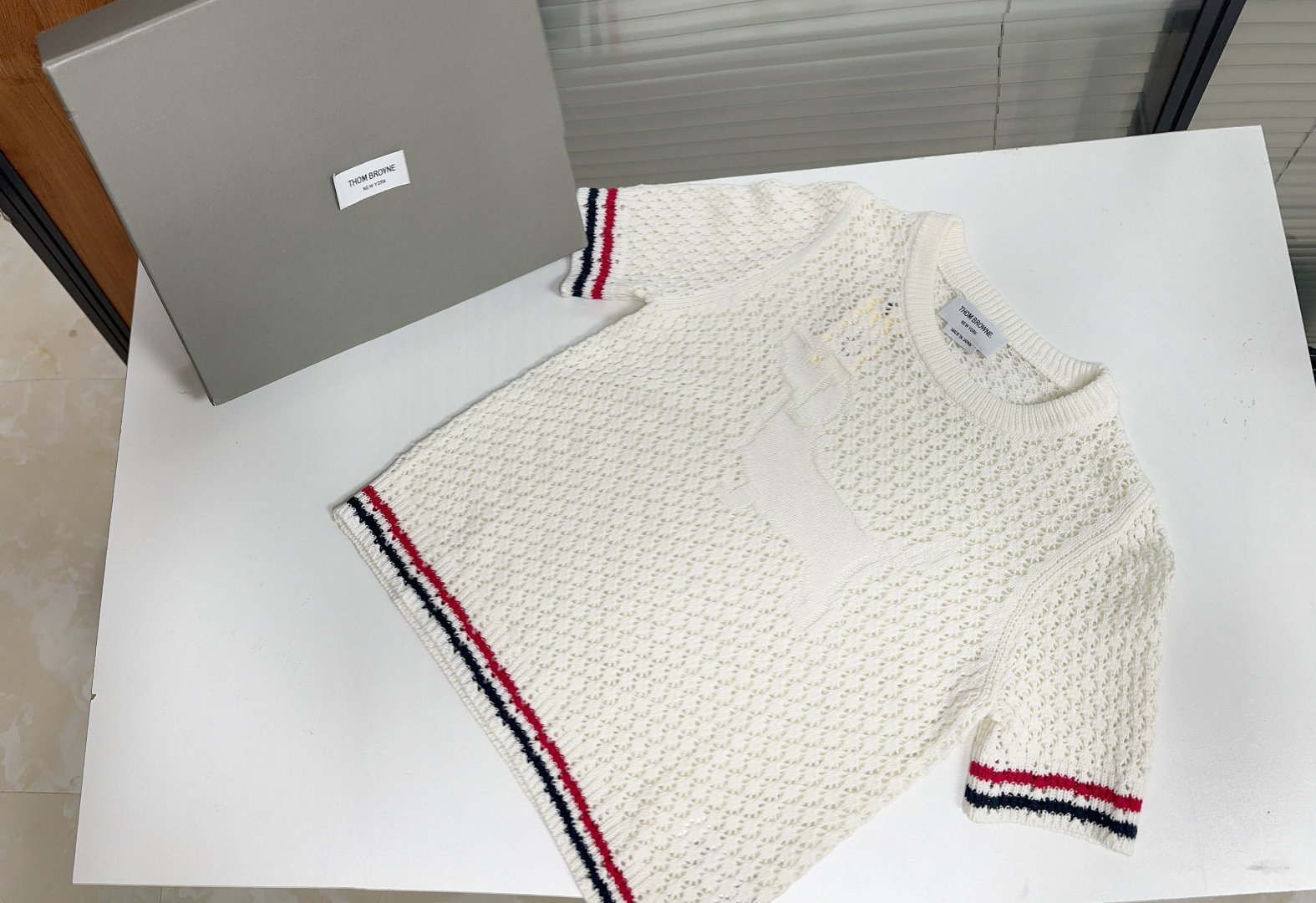 톰브라운 여성 반팔 126346 Thom Browne T Shirt 썸네일 이미지