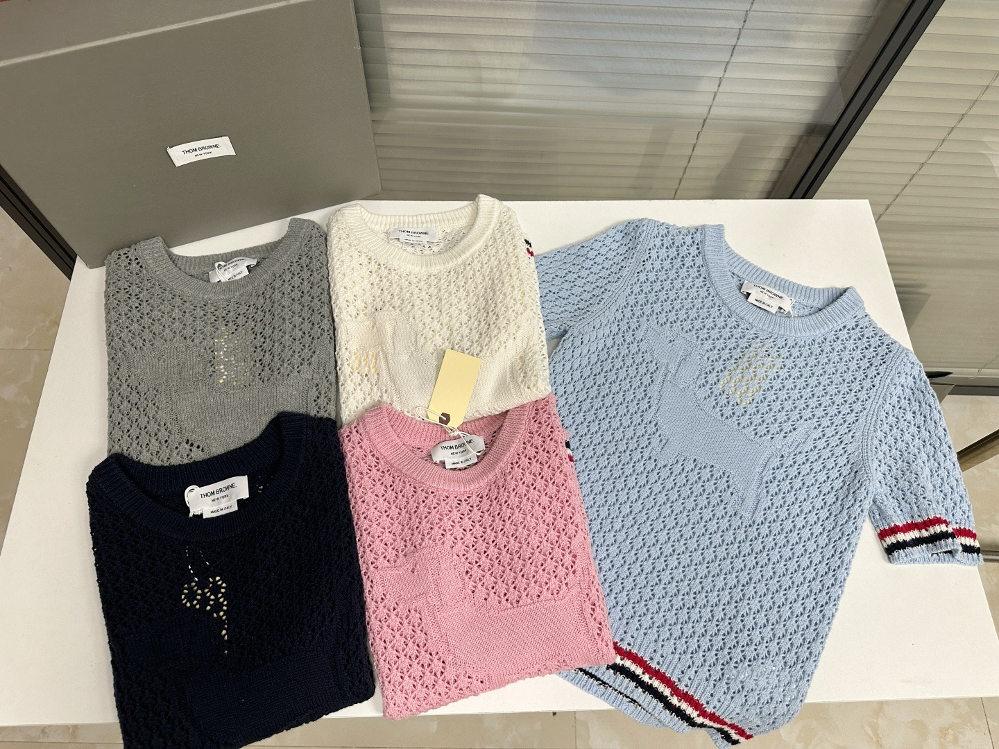 톰브라운 여성 반팔 142973 Thom Browne T Shirt 상세 이미지 6