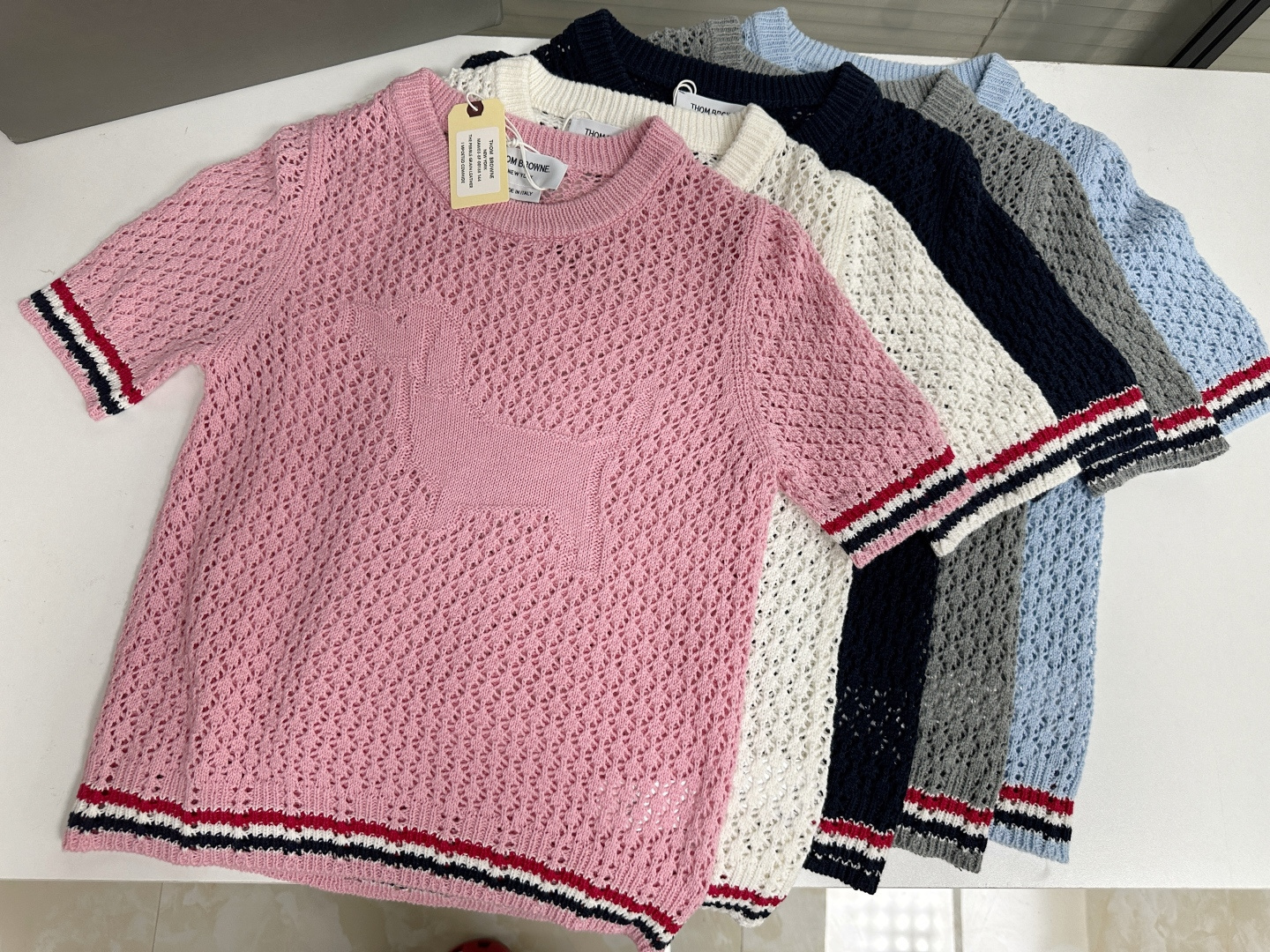 톰브라운 여성 반팔 142973 Thom Browne T Shirt 상세 이미지 8